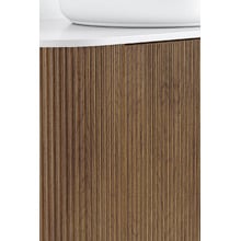 Nomad 460mm Walnut Wall Hung Single Vanity